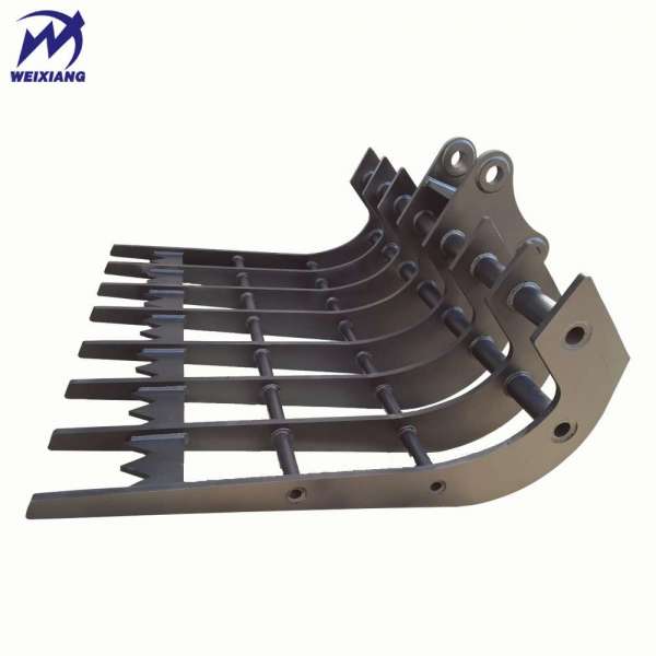 Factory price Mini Digger Excavator Bucket Rake