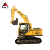 SDLG medium 12.5t hydraulic excavator caterpillar machinery E6125F for sale